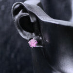 6mm cherry blossom cut two‑tone gradient 