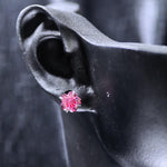 6mm cherry blossom cut two‑tone gradient 