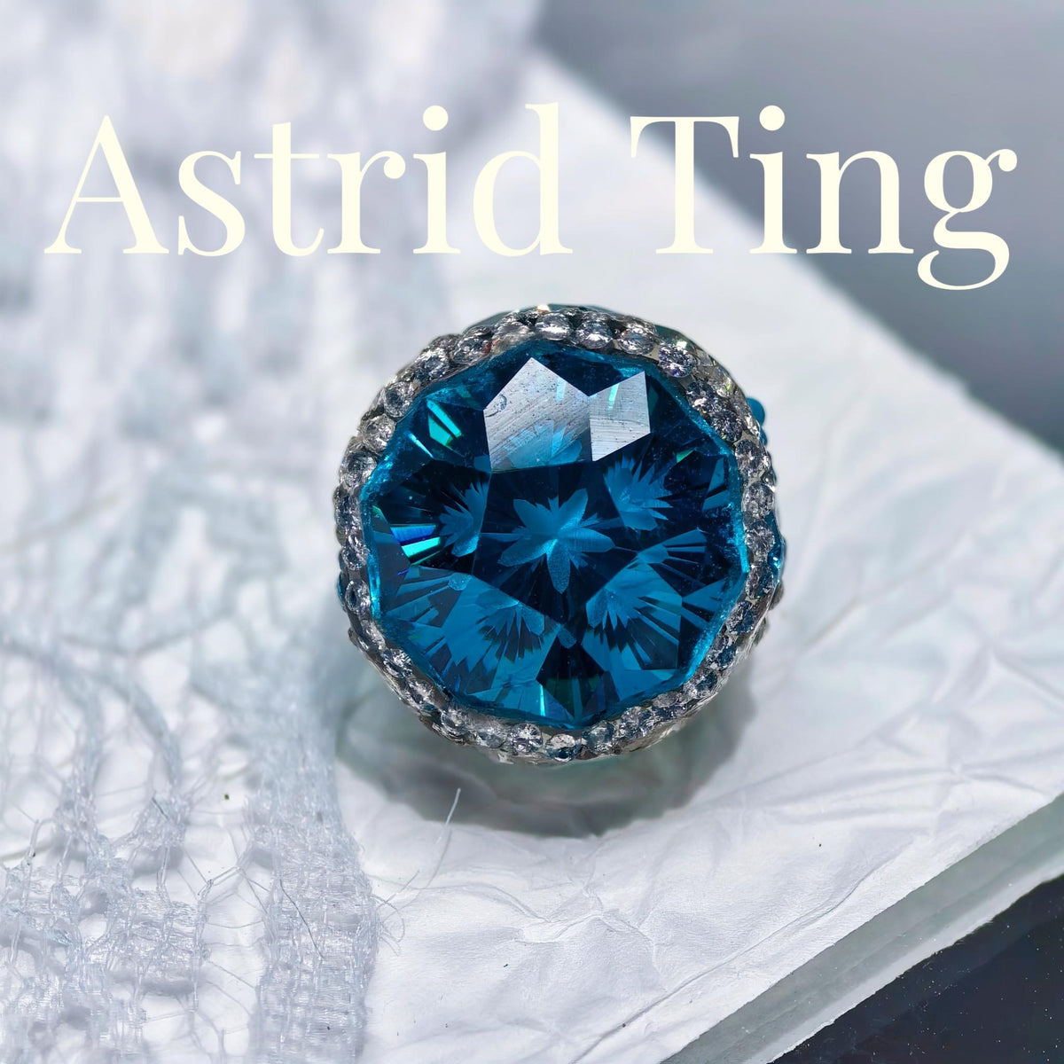 Handmade 10mm Decagon CZ Nail Charm – Exclusive Custom-Cut Pavé Nail Jewelry