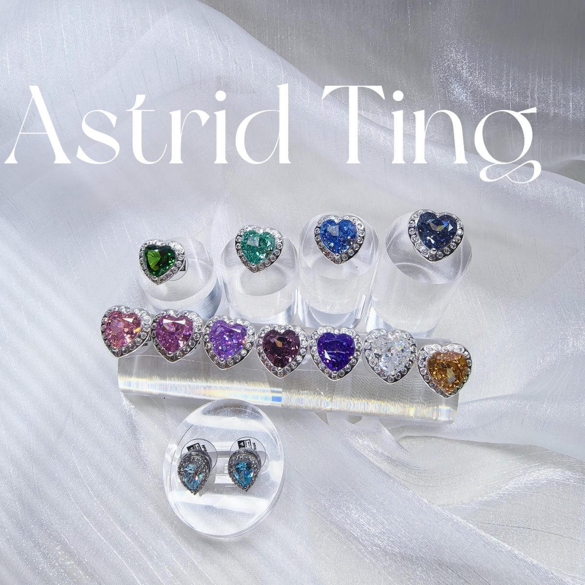 Custom bling cubic zirconia croc charms collection, hand‑crafted jibbitz shoe decorations
