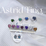 Custom bling cubic zirconia croc charms collection, hand‑crafted jibbitz shoe decorations